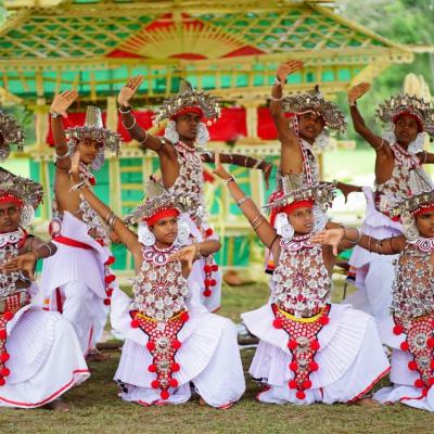 Festival Of Headdresses And Footprints